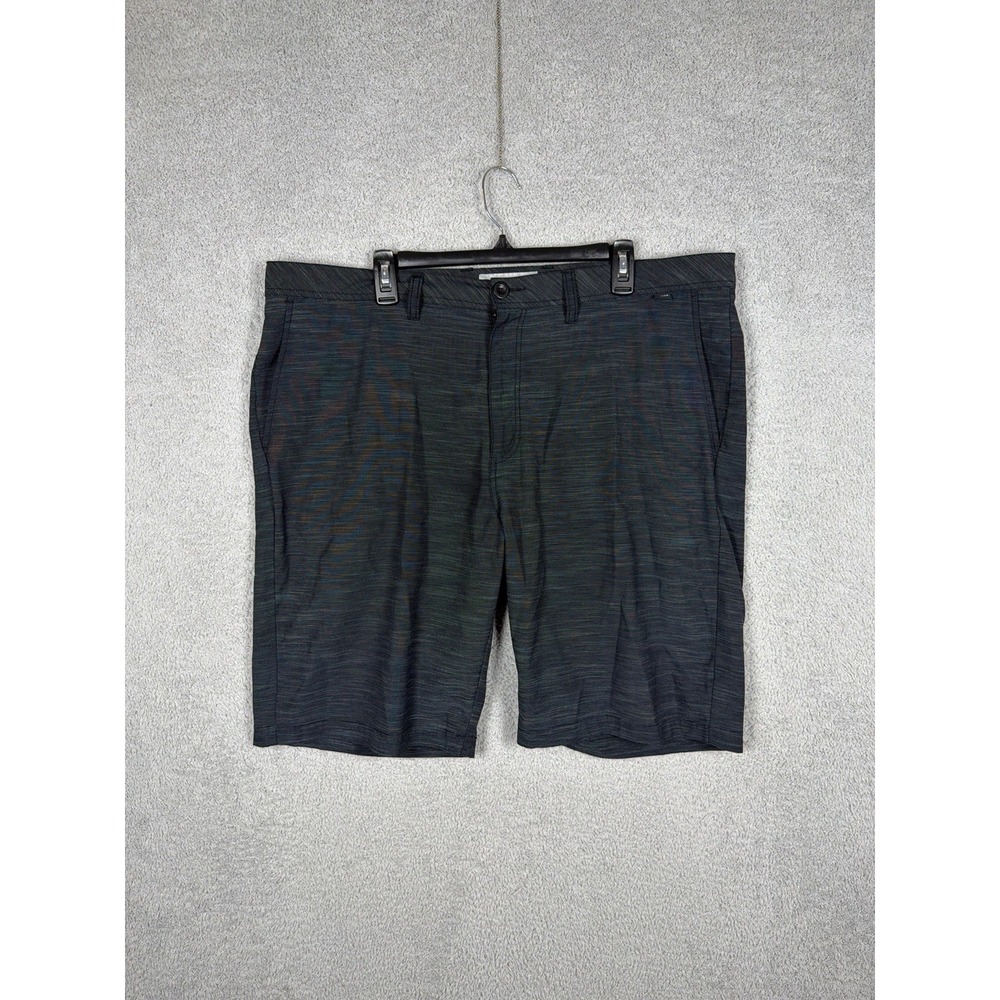 TravisMathew Golf Shorts Men's Size 40 Gray Performance Stretch Flat Front